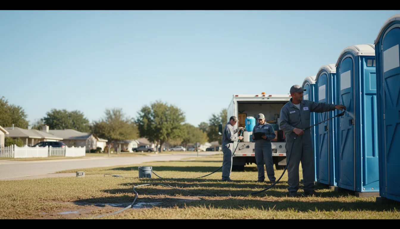 Long-Term Portable Toilet Rental in Lettsworth, LA near me